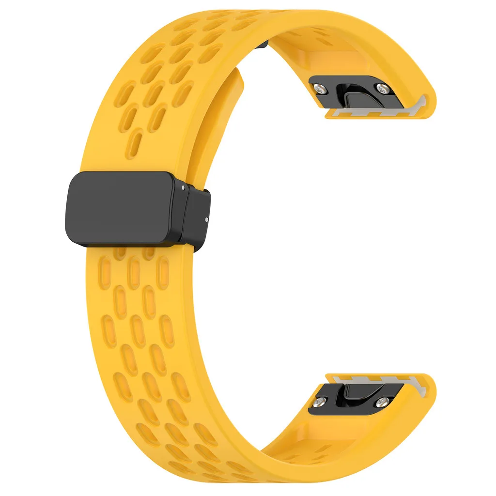 Sports Magnetic Silicone Quick Strap - 22mm & 26mm