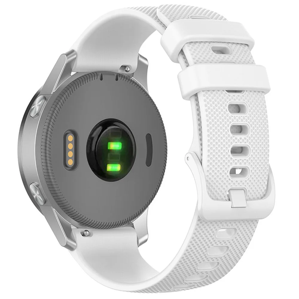 Premium Silicone Strap for Garmin Venu & Forerunner Series - Adjustable Fitness Bracelet