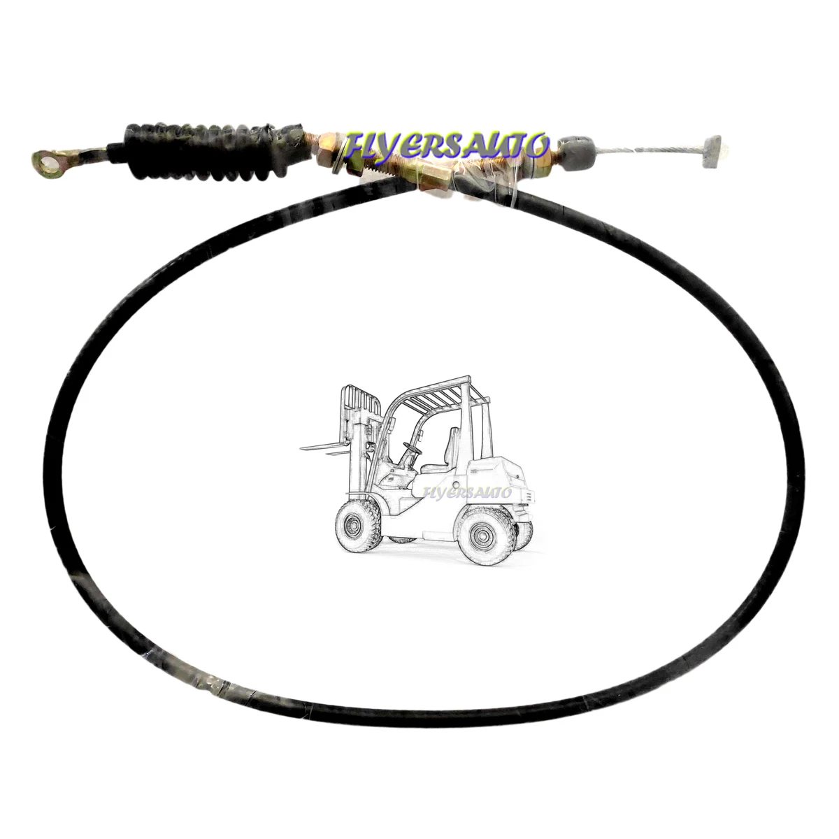 91E51-11200 кабель акселератора для Mitsubishi / Caterpillar FORKLIFT FD20/25-F18C S4S New FLYERSAUTO |