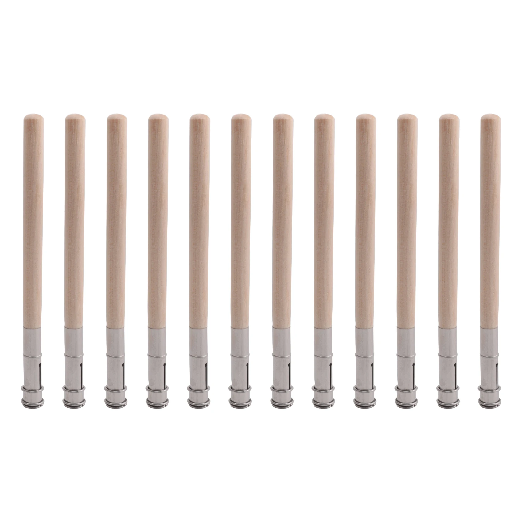 X49A-12 PCS 조정 가능한 금속 손잡이가 있는 예술가용 나무 연필 연장기 연필 풀 차콜 홀더 듀라브