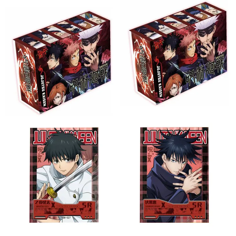 

Jujutsu Kaisen Collection Card Booster Box Shuoka First Bullet Limited Edition Chinoiserie Table Playing Game Board Cards