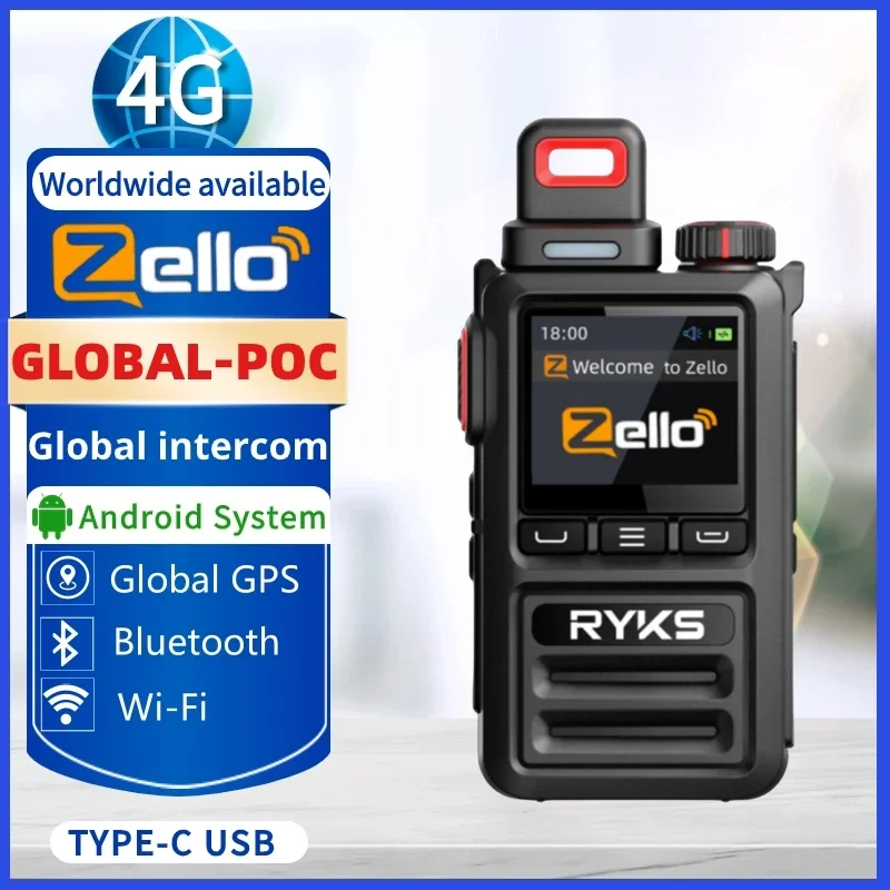 Zello Poc Radio Zello Universal Frequency Band Car zello walkie talkie 4g 4