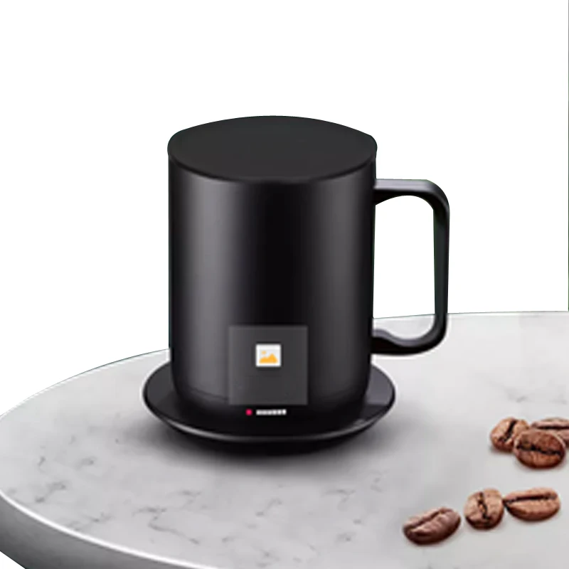 Smart Mug Heated Coffee Cup App Controlled Temperature Control Mug Temperature Control 55 Degrees Stainless Steel Modern Vacuum