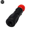1Pcs Universal 12V-24V Car Cigarette Lighter Plug Socket Power Plug Connection Cigaret Socket Adaptor Male Plug 3