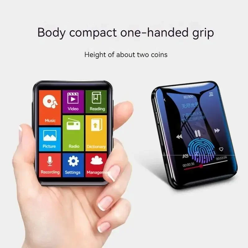 Bluetooth MP4 Portable Player Touch Screen Music FM Radio Video Player E book MP3 With Speaker For TF card