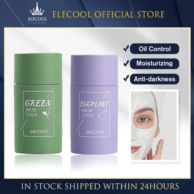 Green Tea Cleansing Mask Green Mask Stick Deep Cleansing Moisturizing  Oil-control Whitening Mask Purifying Clay Stick Mask - AliExpress