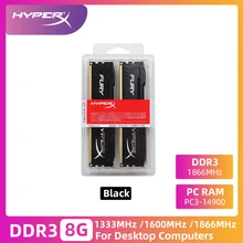 Memoria Ram DDR3 DDR3L 8GB Kit 1866MHz 1600MHz 1333MHz DIMM Memory PC3/3L-10600 12800 14900 for Desktop Computer Ram