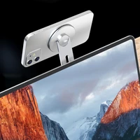 Magnetic Phone Holder For IPhone 13/14 for magsafe Metal Laptop Phone Stand Monitor Display Side Mount Tablet For IMac Bracket - Image 2