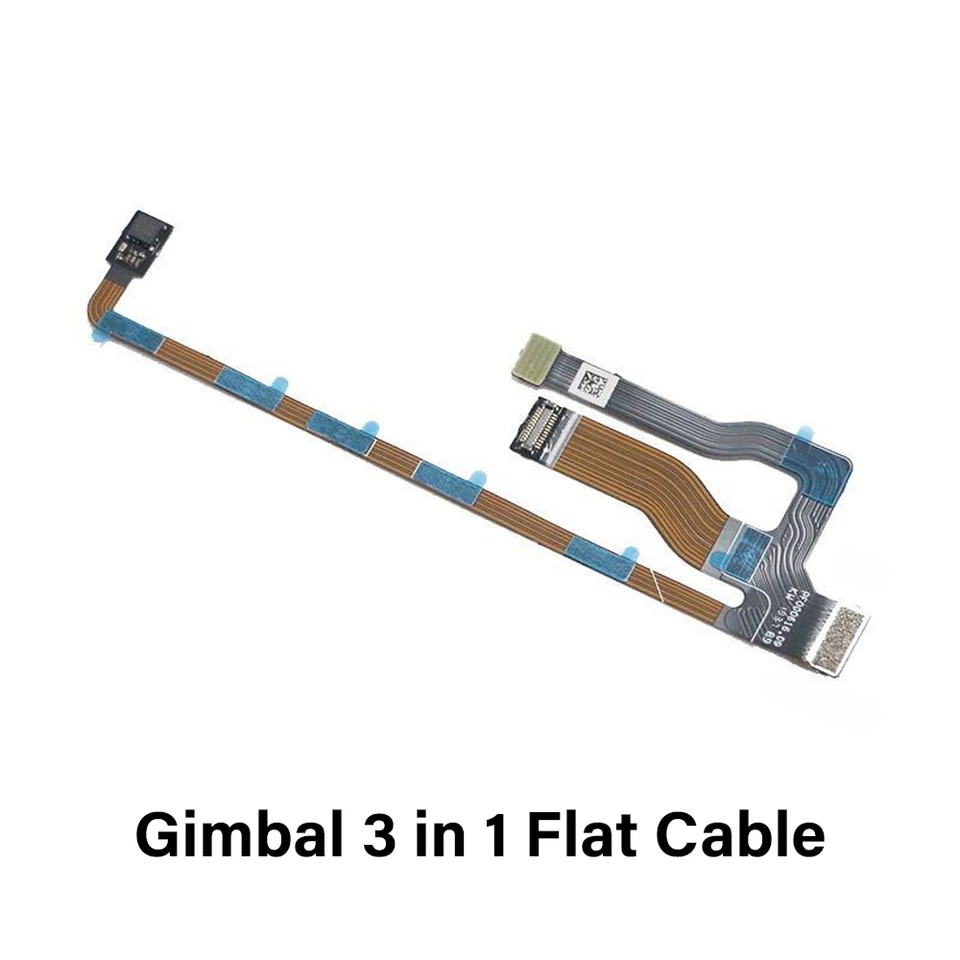 3 In 1 Flexible Gimbal Camera Flat Ribbon Flex Cable Spare Parts