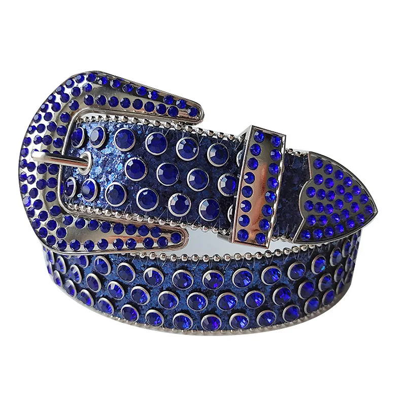 Full Diamond Belt Fashionable and Versatile Decoration Personalized Diamond Inlaid Water Crystal Sparkling Belt