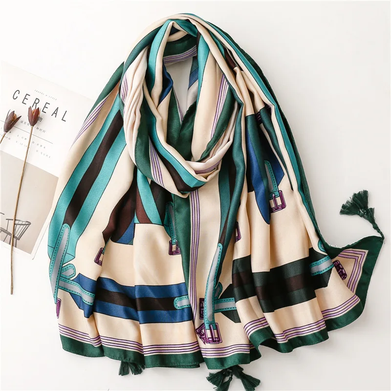 

Новинка 2023, женский шарф с принтом, шаль