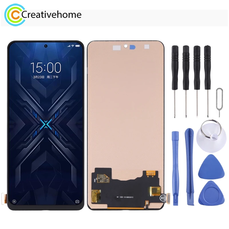 

TFT Material LCD Screen and Digitizer Full Assembly for Xiaomi Black Shark 4 / 4 Pro / Black Shark 4S / 4S Pro