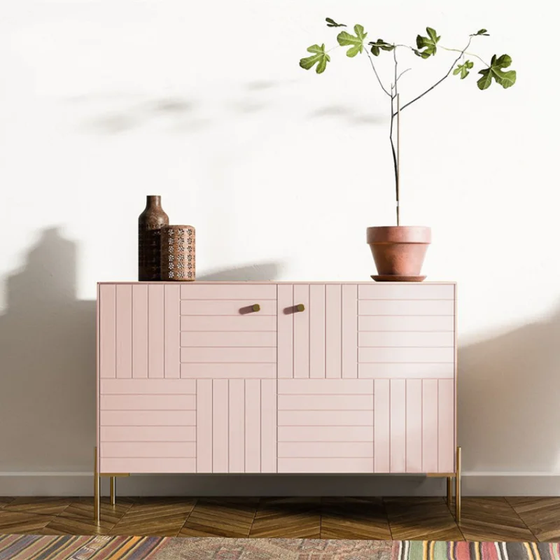

Apartment Dining Cabinet Simple Dining Cabinet Nordic Light Luxury Dining Cabinet Wine Cabinet Locker Side Cabinet