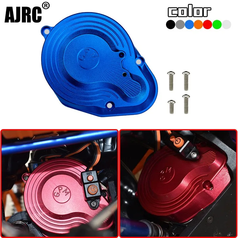 

Защитная крышка коробки передач Axial-1/10 4wd Rbx10 Ryft-axi03005 из алюминиевого сплава, задняя крышка коробки передач Axi231031/axi231036