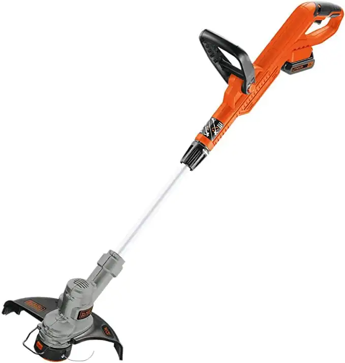 

Литиевый аккумулятор BLACK + DECKER LST300, 20 в, 12 дюймов Триммер/резчик