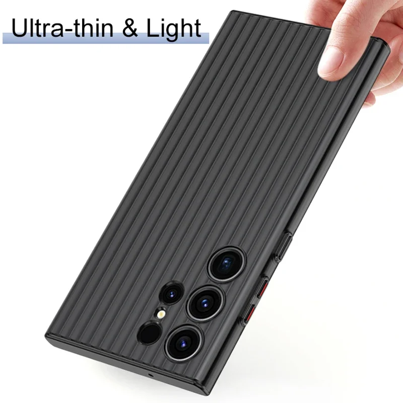 Ultra-Thin Luxury Transparent Matte Phone Case with Heat Dissipation