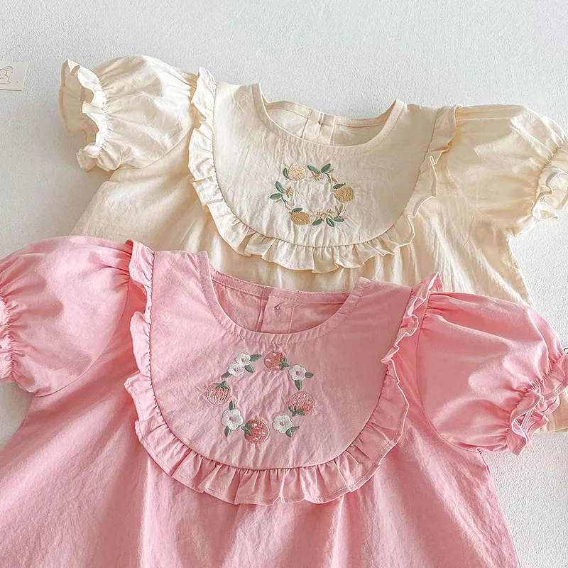 Girls Floral Shirt and Pants Summer Outfit