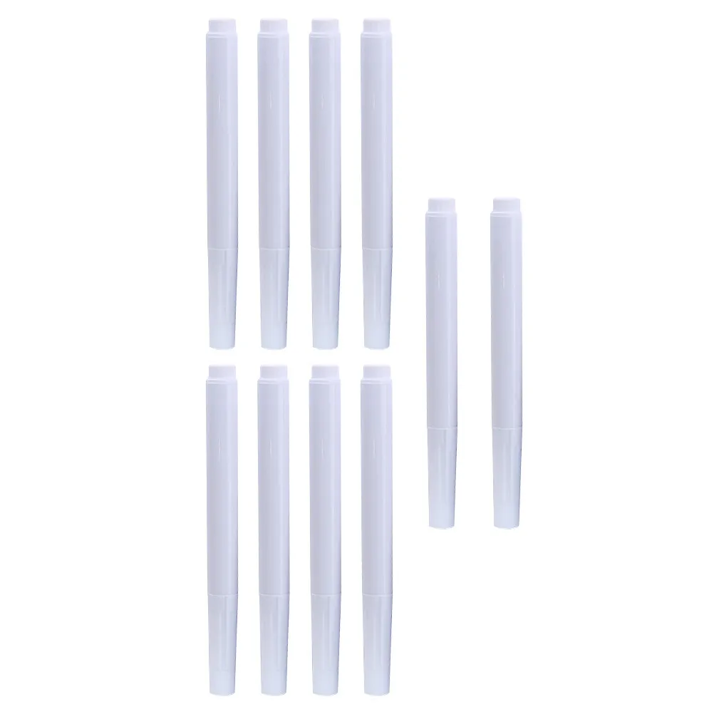 20Pcs 액체 분필 펜 흰색 먼지가 없는 친환경 간편하게 지울 수 있는 칠판 마커 유리 마커 창의적인 드로잉 펜