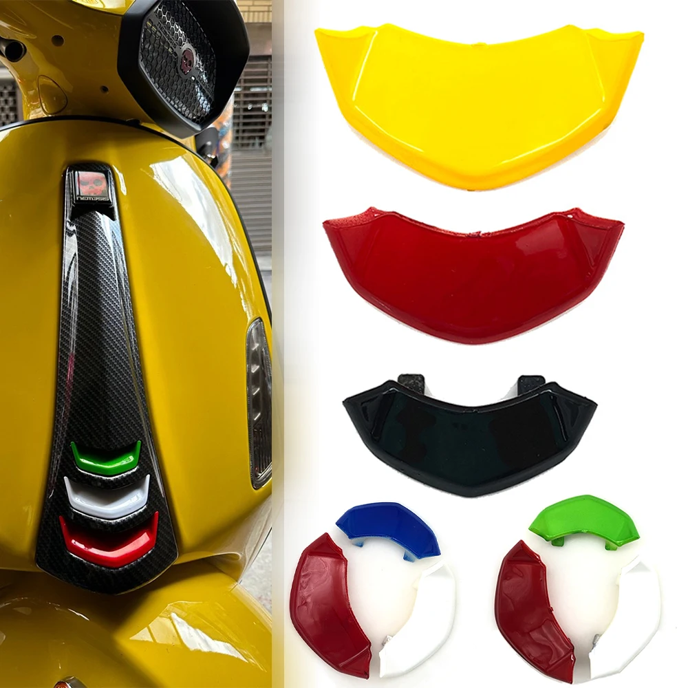 MotorcycleFrontTieBeltAirventInflowHornCoversForVespa