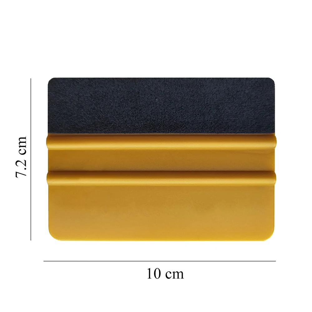 2Pcs Felt Squeegee Car Tinting Tools Vinyl Wrap Window Tint Film Sticker Scraper Applicator Glass Cleaning Water Wiper Spatula