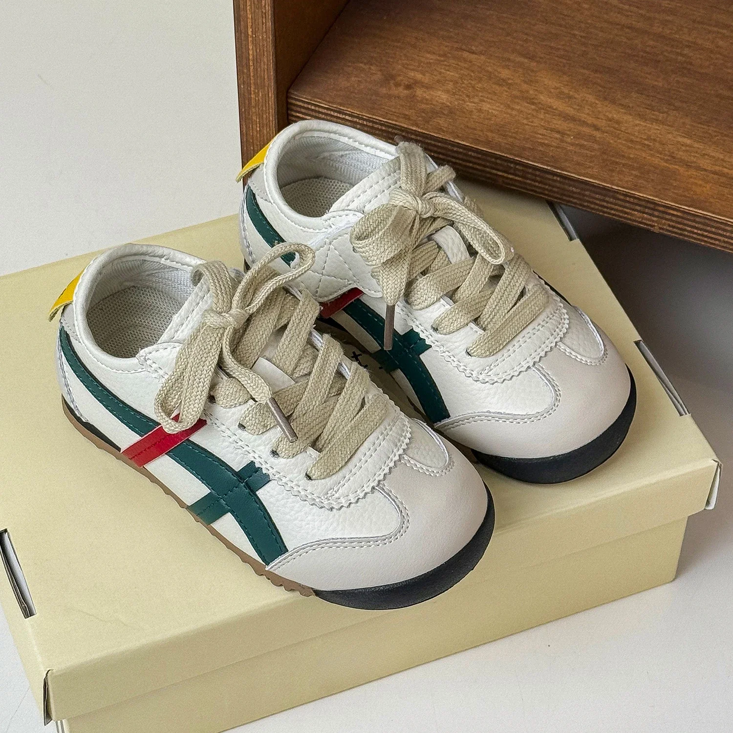 Spring Children Boy Girls Outdoor Soft Soled Lightweight Forrest Gump Shoes Kid Toddler All-match Breathable Skateboard Trainers
