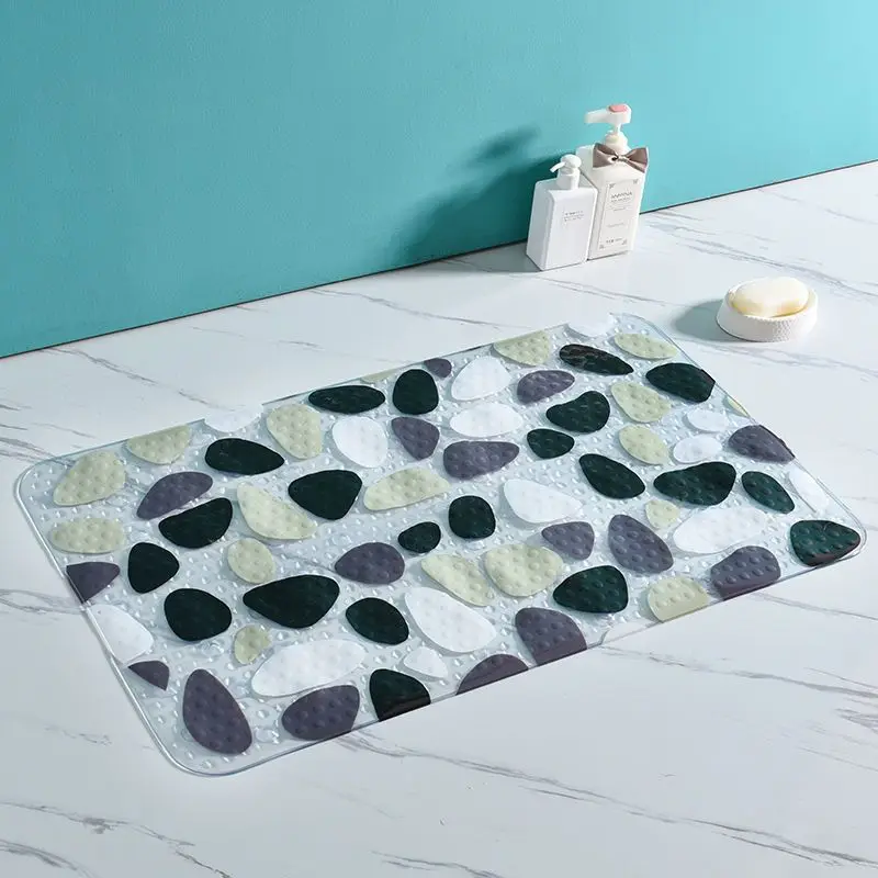 thumbnail image 1 of Alfombrilla de baño antideslizante con 23 patrones de dibujos animados, base de PVC con ventosa para ducha para niños, alfombrilla de baño con drenaje, alfombrilla de bañera ecológica, 1 of 5