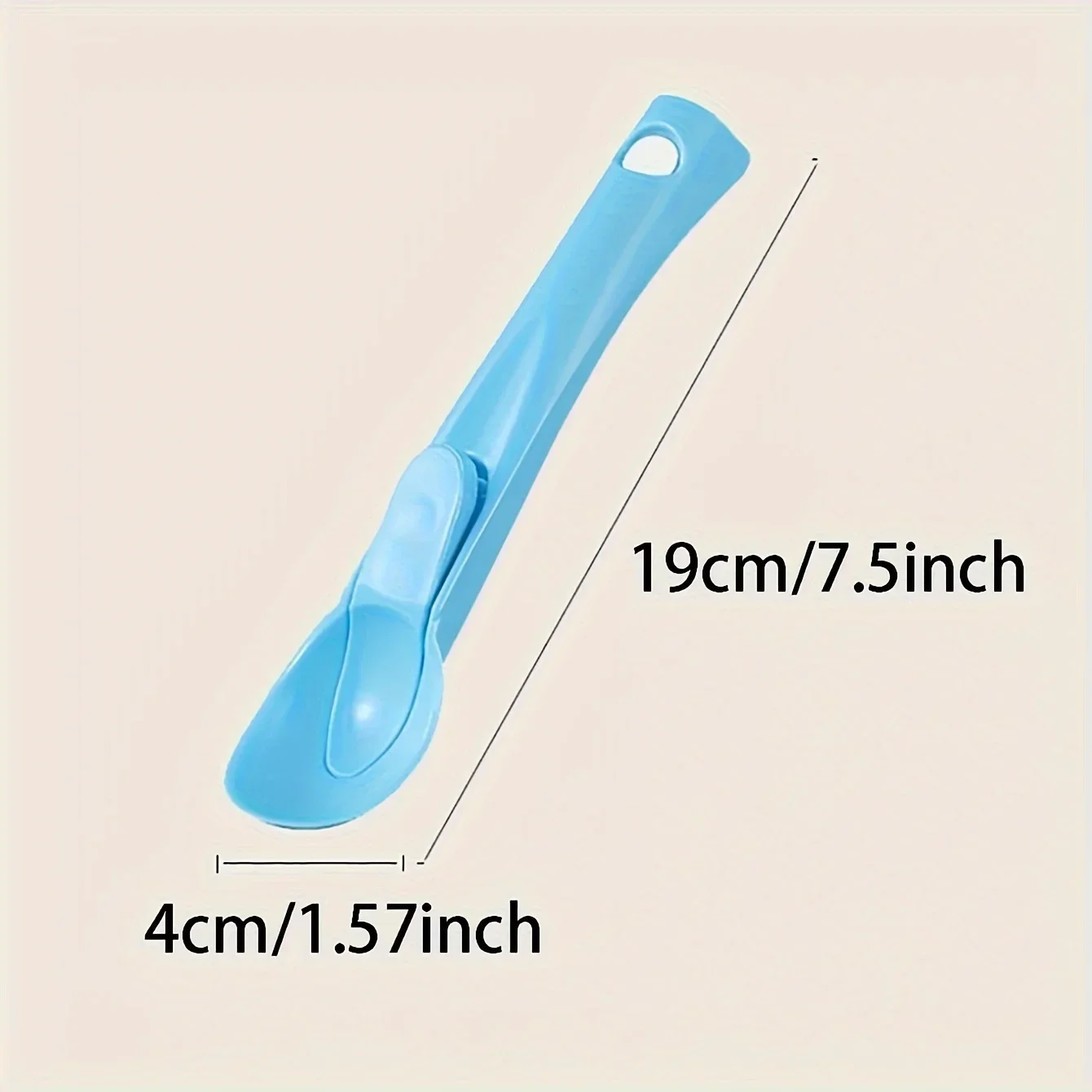 Ice Cream Spoons Non-stick extendable anti slip