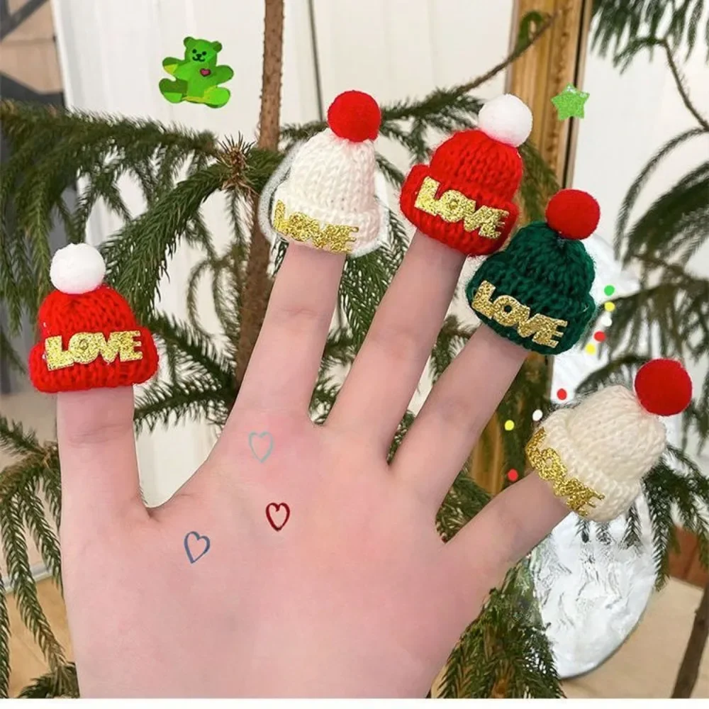 Festive Christmas Mini Knit Hats for Tree, Bouquets & DIY Accessories Perfect for Crafters