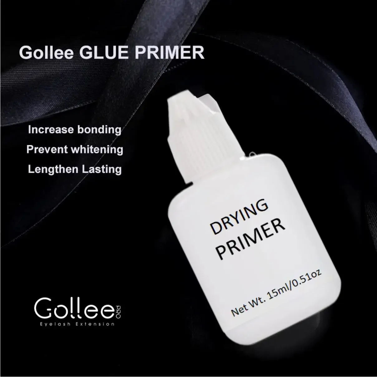 Gollee Eyelash Extension Primer Detergente Olio Proteico Rimuovi Aumento Adesivo Bonding Power Retention Prep Lash Prima Dell'Estensione