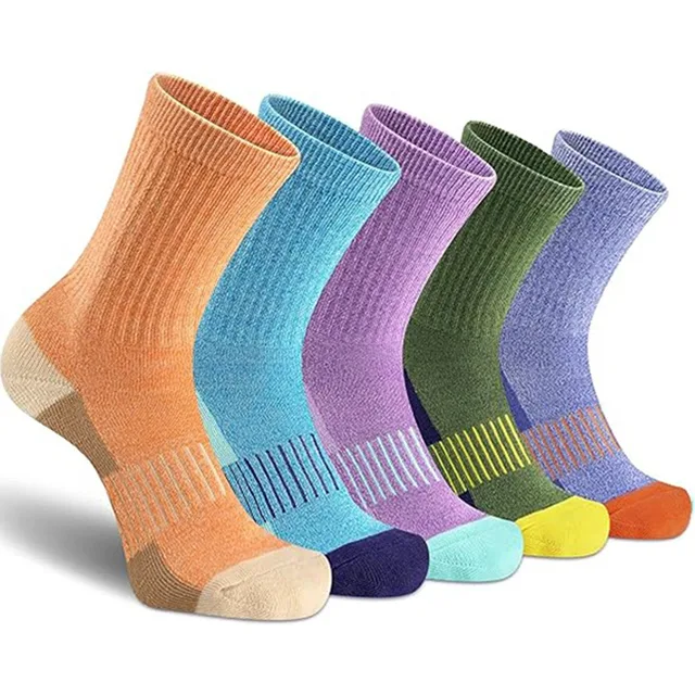Cool 5 Pairs Big Size Women Men Colorful Warm Socks Set Autumn Winter Female Lady Male Sport Short Socks For Women Men Wholesale 3
