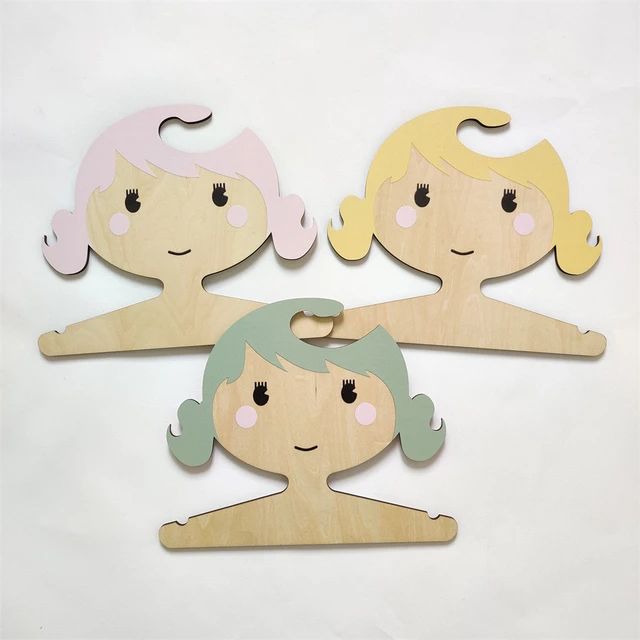 Baby Clothes Hangers- Wooden Baby Hangers For Nursery Adorable