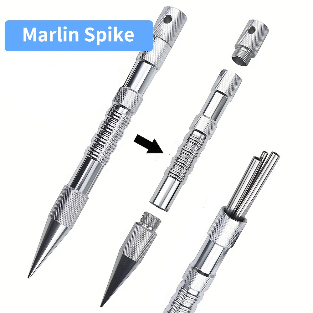  slider image of Paracord Marlin Spike Knotter