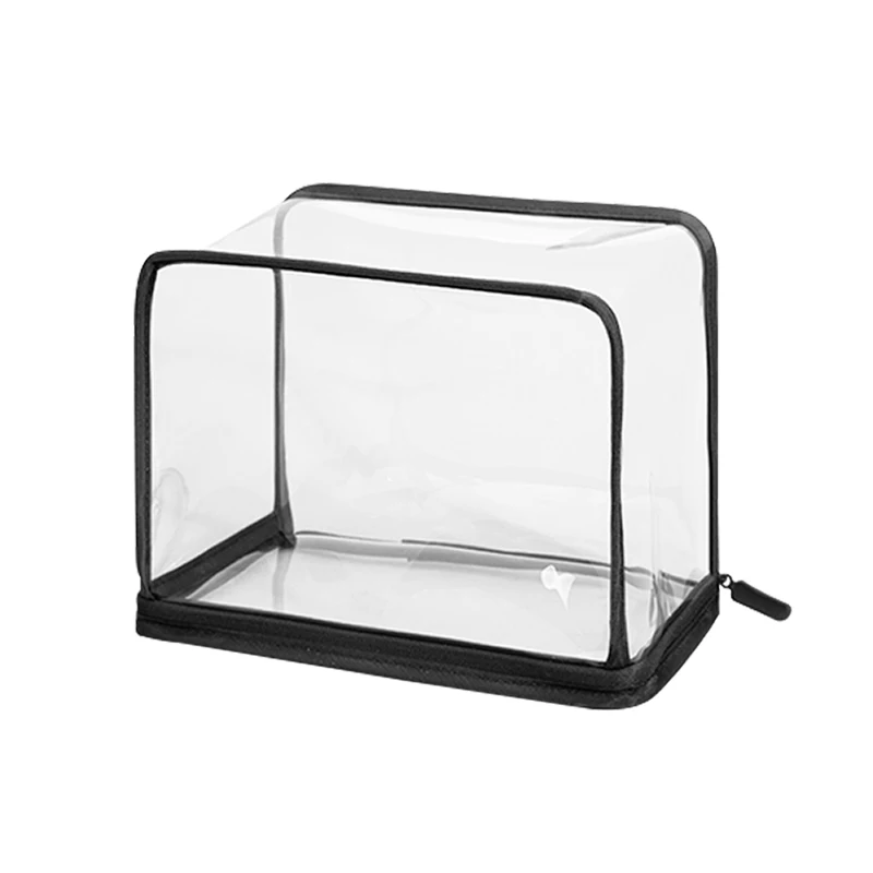 Dust-Proof Transparent Storage Bag Organizer Handbag Cover with Zipper High Capacity Storage Bags Fit For Belt Nano, Saddle Bag