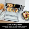 Countertop Oven Double Stack XL & Air Fryer with Pro Cook System, 12-in-1, Air Fryer, Bake, Broil, Reheat, Stainless Steel 6