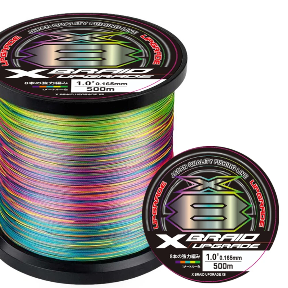 

New G-SOUL X8 Upgrade Braid Fishing Line Super Strong 8 Strands Multifilament PE Line 100M 300M Lure High Stength Made In Japan