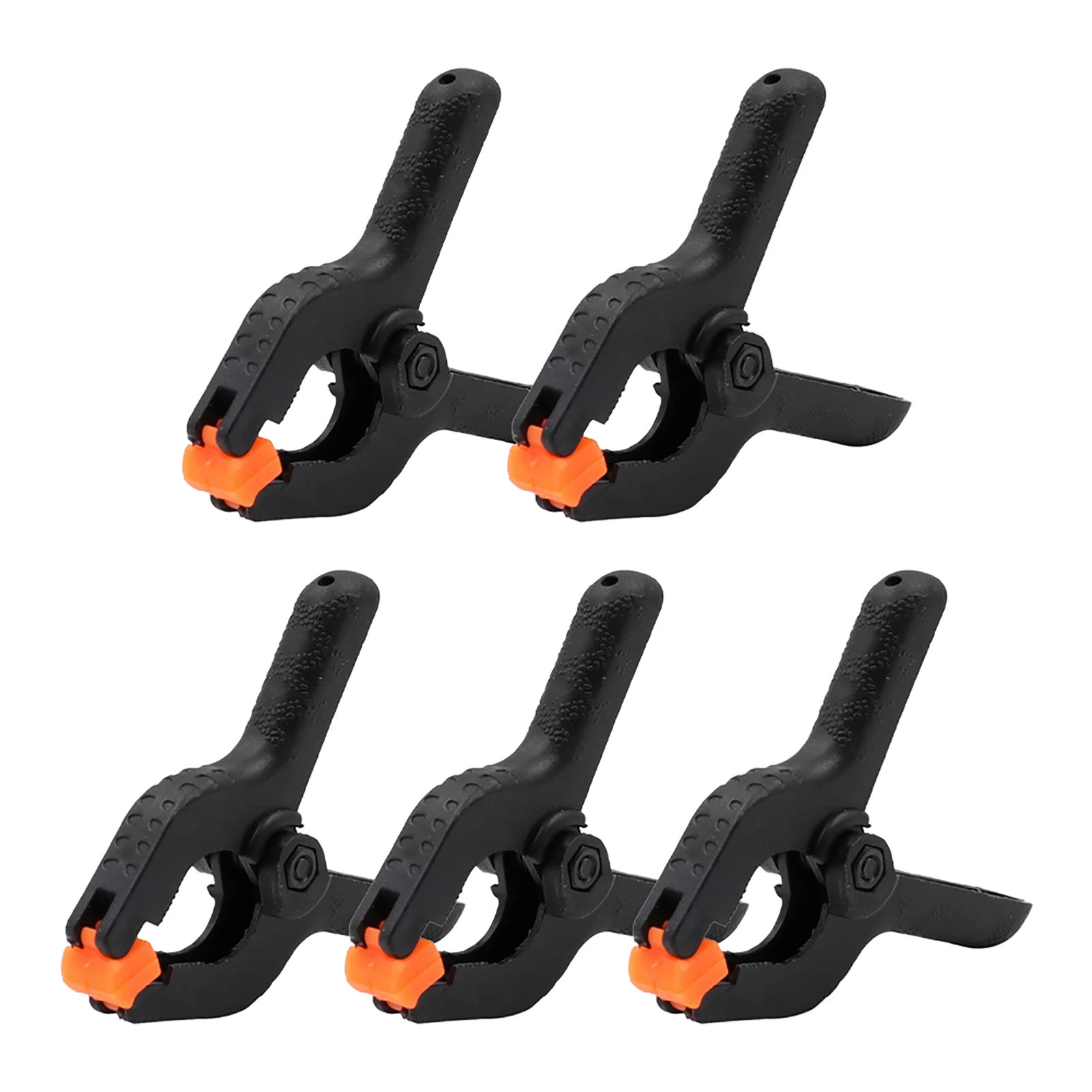 

5 шт. 2-дюймовый нескользящий ручной фиксатор для телефона универсальный домашний для деревообработки сверхпрочный ЖК-экран крепежный пружинный зажим для проектов «сделай сам»