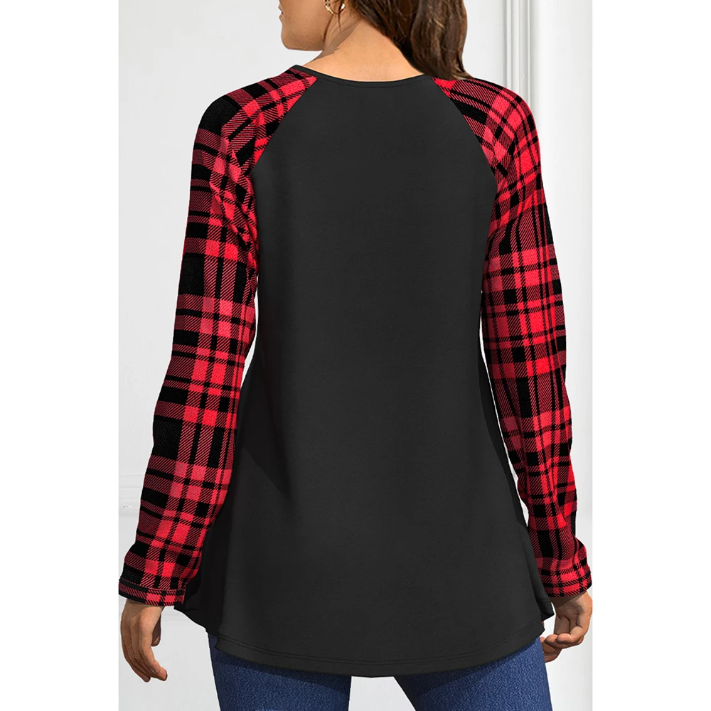 Рисунок 3 - Женская Черная футболка с длинным