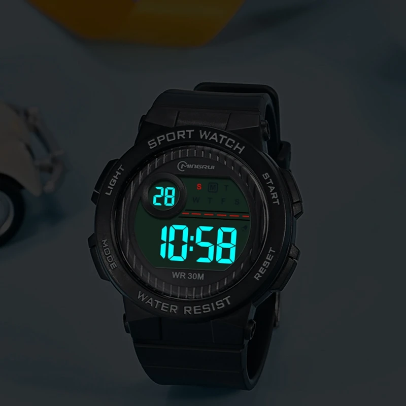 Kids Sport Watches Alarm Stopwatch Children Digital Watch For Boys Girls 30M Waterproof Military Student Electronic Wristwatch 3