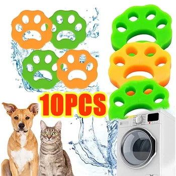 Cat Hair Remover Removes Lint From Clothes Lint Dryer for Dogs and Cats Accessories Reusable Washing Machine Pet Hair Remover