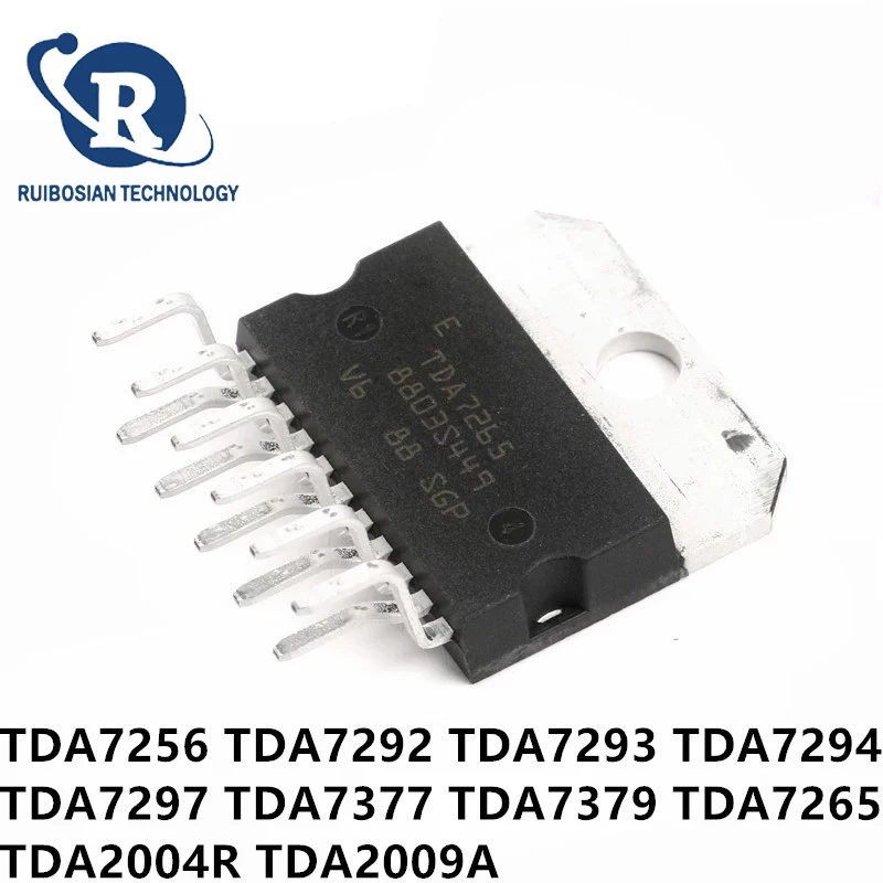 (5 Pezzi) 100% Nuovo Tda7256 Tda7292 Tda7294 Tda7293 Tda7297 Tda7377 Tda7379 Tda7265 Tda2004R Tda2009A Chipset