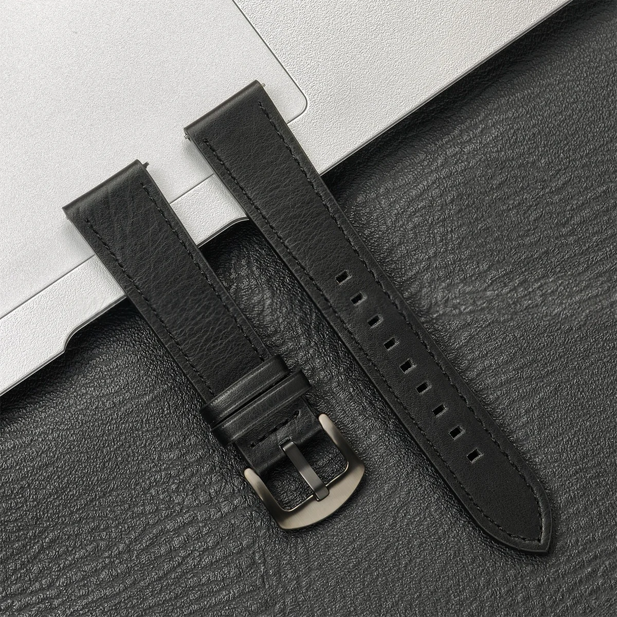 Vintage Brown Leather Strap Bracelet (20/22mm)