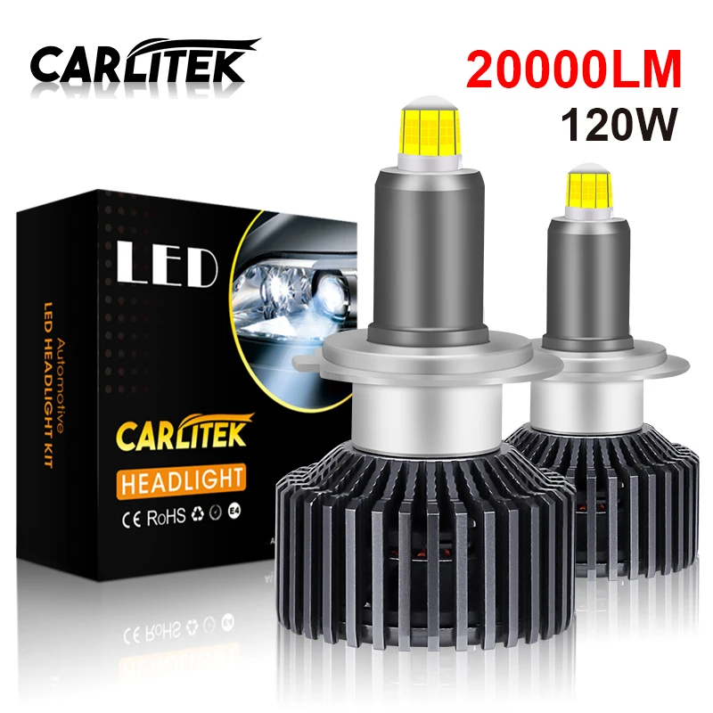 360 H7 Led Canbus 20000lm Car Headlight Bulbs H1 H4 H11 9005 Hb3 9006 Hb4  Led Bulb Turbo Lamp 3000k 4300k 6000k Auto Headlamps - Car Headlight Bulbs( led) - AliExpress