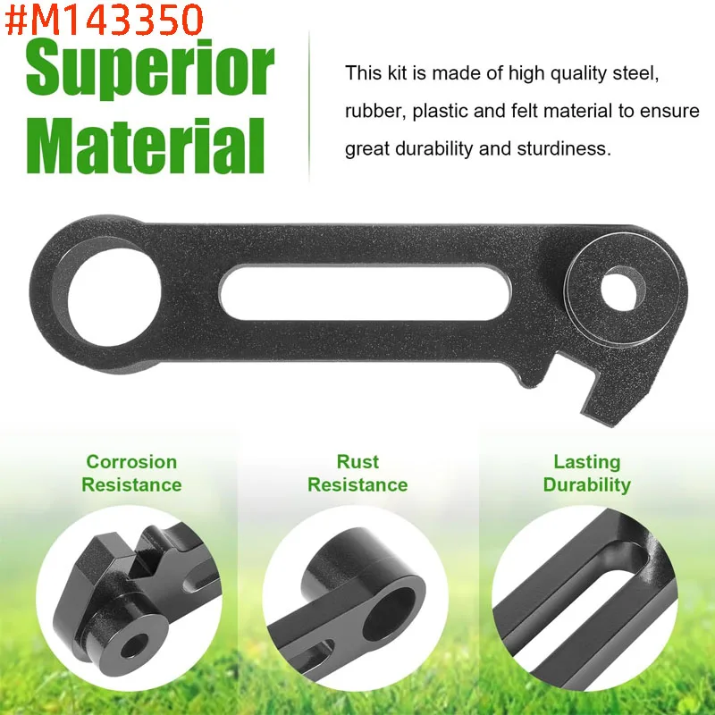 

Deck Pulley Idler Arm M143350 Fit for John Deere|Scotts|Sabre Select Lawn Mowers with 48C 54C Deck