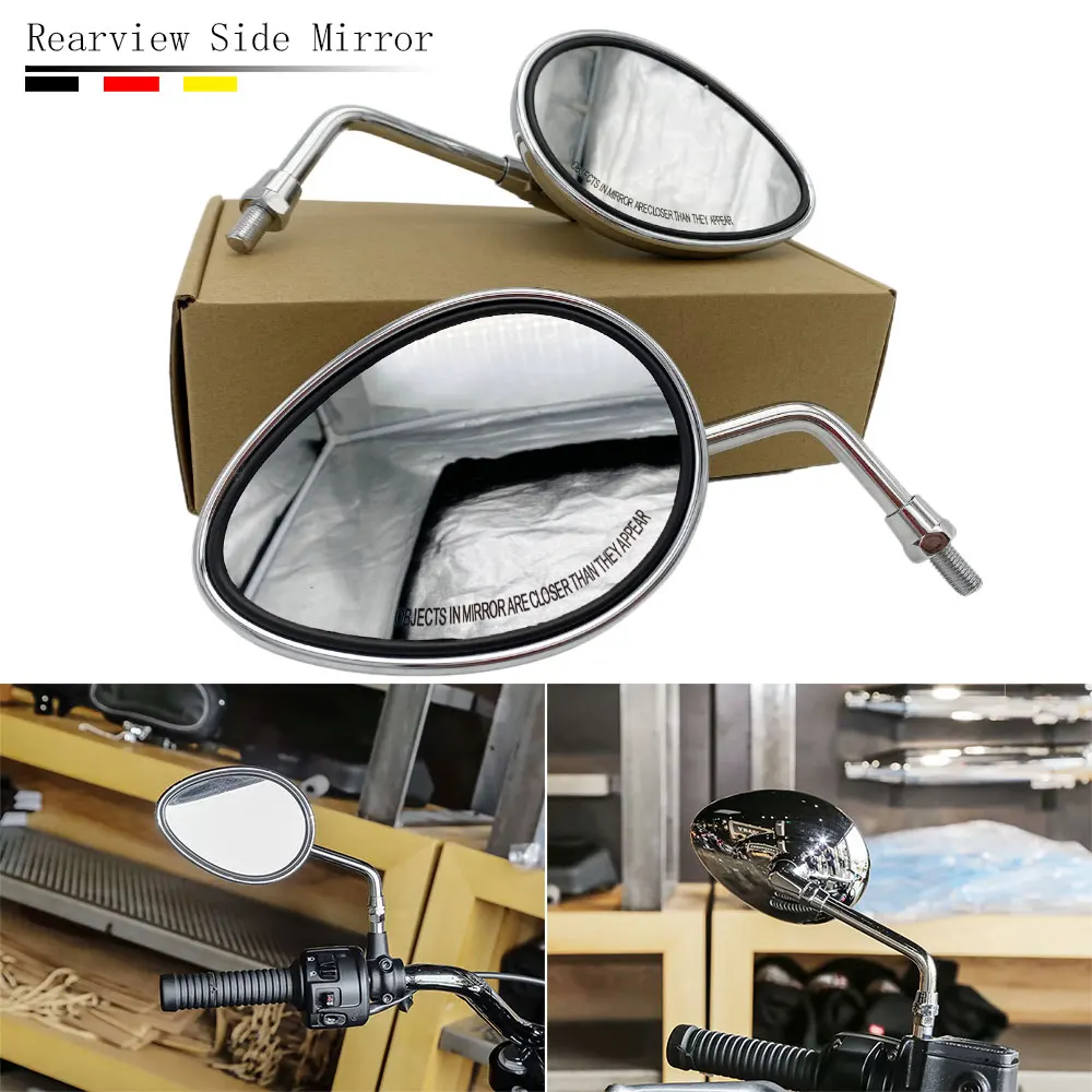 Accessori Specchietti Laterali Moto Per Indian Scout Bobber Sixty Chief Springfield Chieftain Roadmaster 2015-2023 Retrovisore