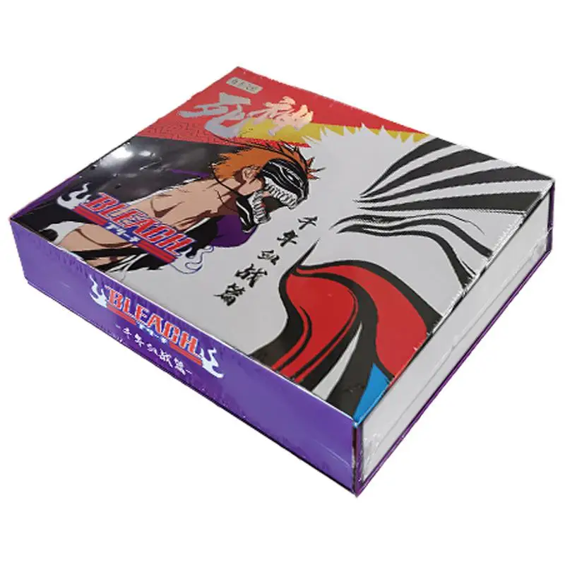 

New Japanese Anime Bleach Collection Cards Booster Box Thousand-year Blood War Board Tcg Game Card Toys For Child Kids Gift