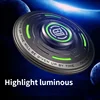 ADJUDICATION Fidget Spinner Metal Alloy Luminous Long Lasting Fingertip Gyro EDC Spinning Top Stress Relief Toys for Adults Kids 5