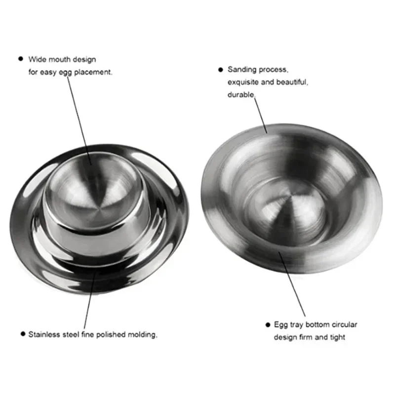 Egg Cup Holder Stand for Restaurant Stainless Steel egg holder