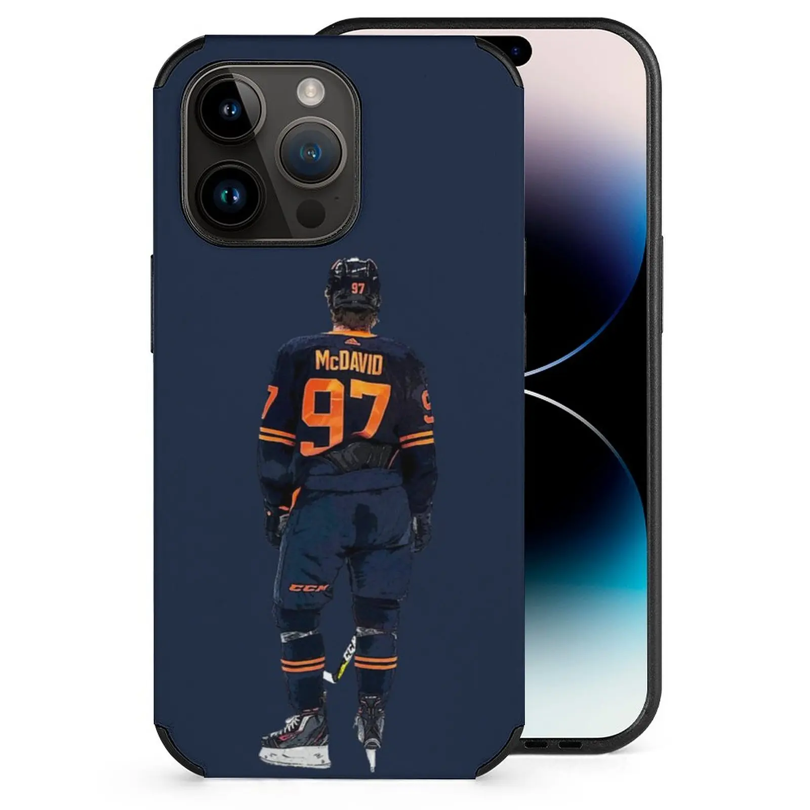 Connor Mcdavid Fibre Case For Apple Iphone 14 13 12 11 Mini Pro