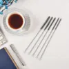 5/10pcs 6-15mm Stainless Steel Cylinder Wire Tube Cleaning Brush Thread Wire Copper Bore Brushes For Polishing Cleaning 4