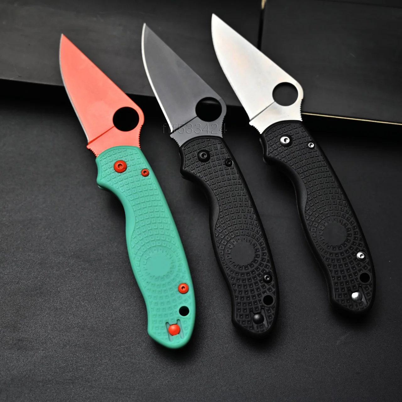 

New Portable Folding Knife High Quality Fine Military Industry Quality Outdoor Camping, Barbecue, Protective Survival Knife